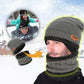 Bonnet chaud avec écharpe