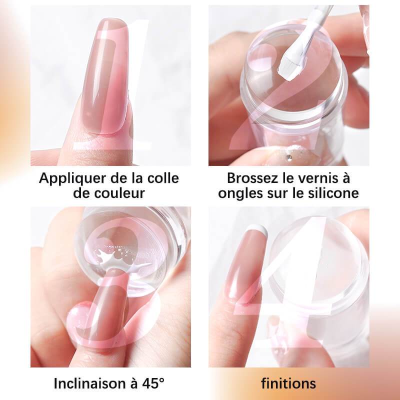 ✨✨2021 Tampon à ongles pour manucure française facile-7