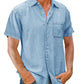 💥Soldes d'été - 49% de réduction💥chemise à manches courtes pour hommes