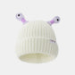 🔥 Réduction de 60% sur le Black Friday 🤖 Hiver parent - enfant mignon lumineux petit monstre tricot chapeau