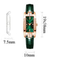 Montre à quartz carrée élégante Temperament pour femme (ACHETER 1 OBTENIR 1 GRATUIT)