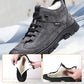 [Cadeau d'hiver] Sneakers masculins en cuir avec alimentation en fourrure synthétique 【Livraison gratuite】