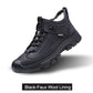 [Cadeau d'hiver] Sneakers masculins en cuir avec alimentation en fourrure synthétique 【Livraison gratuite】