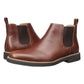 Cadeaux exquis - Bottes en cuir Chelsea Vintage pour hommes