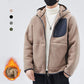 Cardigan à capuche en cachemire artificiel épaissi pour hommes - Excellent cadeau