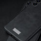 Coque de téléphone portable en cuir de luxe pour Samsung