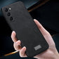 Coque de téléphone portable en cuir de luxe pour Samsung