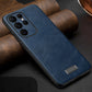 Coque de téléphone portable en cuir de luxe pour Samsung